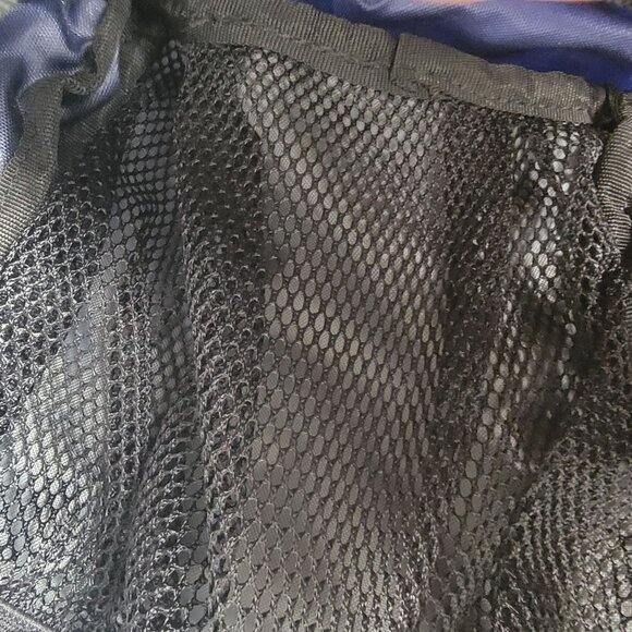 LL Bean Personal Organizer Blue Toiletry Storage Hanging Zippers - Picture 5 of 8